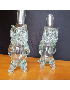 BOTELLA DECORATIVA BÚHO